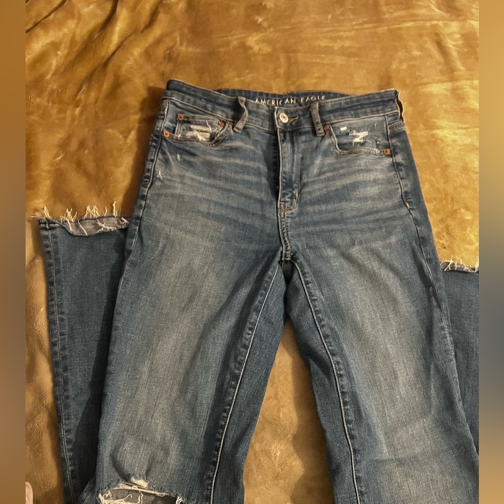 American Eagle Outfitters Women's Blue Jeans